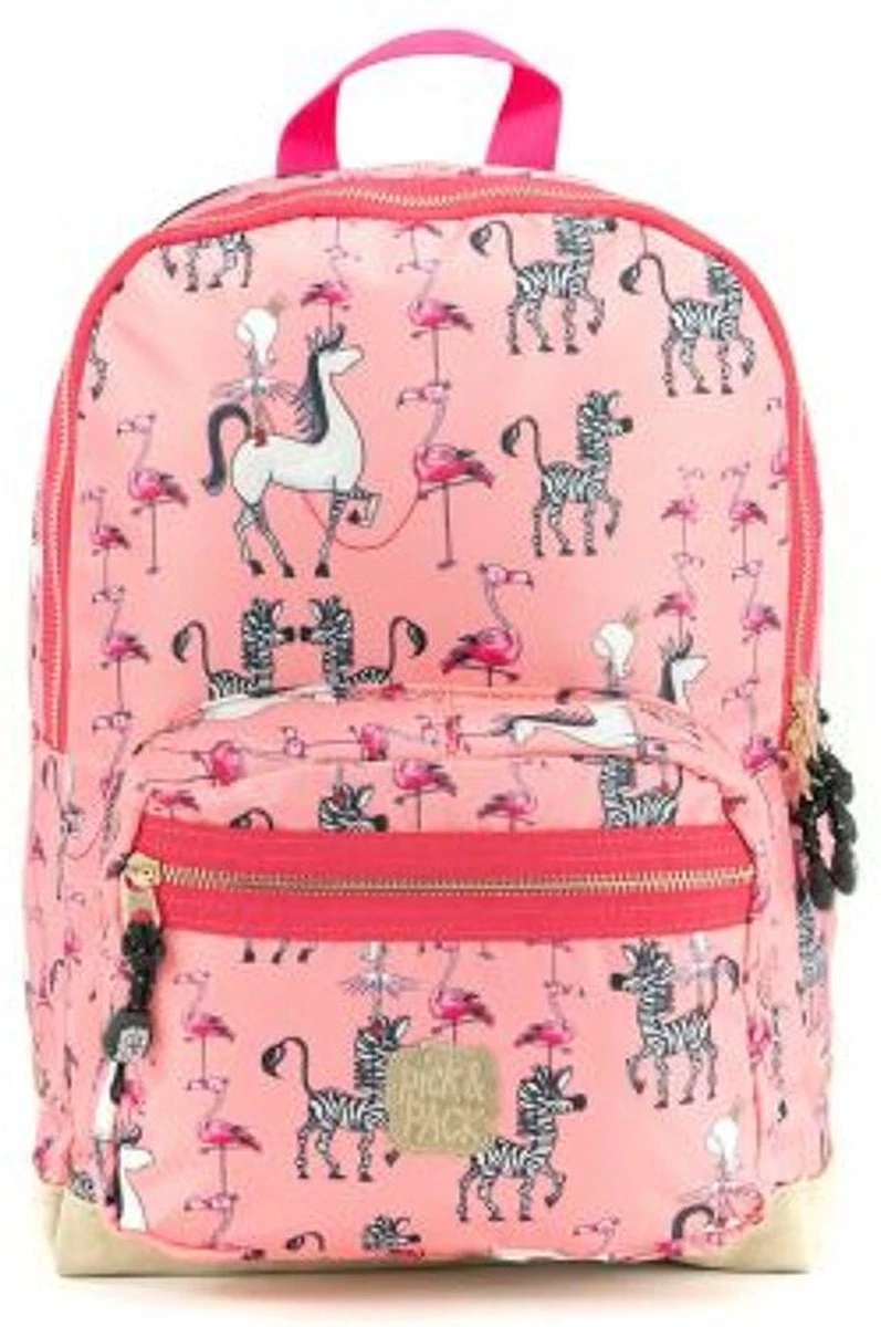 Pick & Pack Koninklijke Prinses - Rugzak - Felroze - Maat M 5 Pick & Pack Koninklijke Prinses - Rugzak - Felroze - Maat M - Afbeelding 5