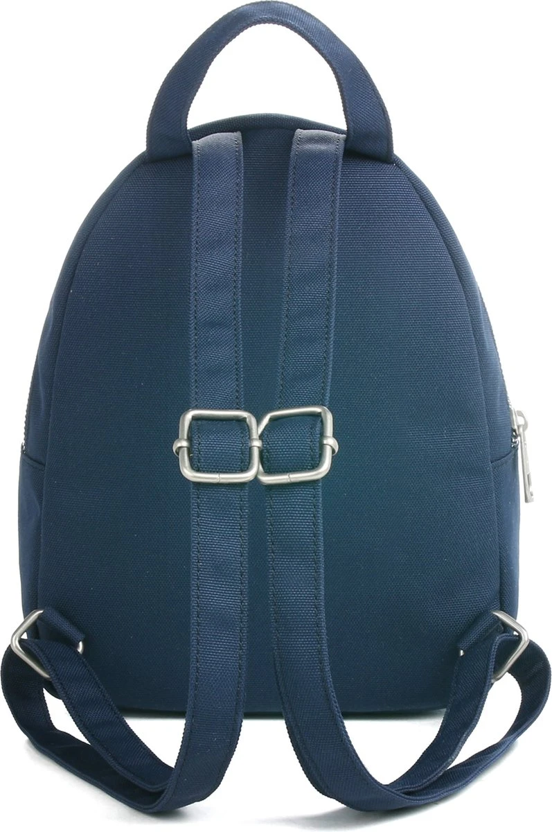 YLX Mini Backpack Voor Dames. Marine Blauw. Recycled Rpet Materiaal. Eco-friendly 3 YLX Mini Backpack Voor Dames. Marine Blauw. Recycled Rpet Materiaal. Eco-friendly - Afbeelding 3