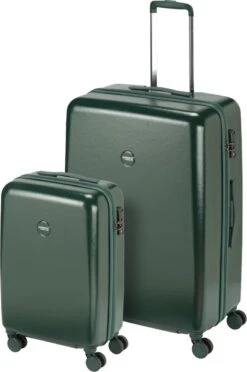 Princess Traveller Harlem - Reiskoffer - Groen - L - 76cm -Kofferland Goedkope Winkel 797x1200 3