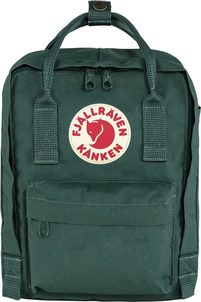 Fjallraven Fjällräven Kånken Mini Unisex Rugzak - Arctic Green 1 Fjallraven Fjällräven Kånken Mini Unisex Rugzak - Arctic Green