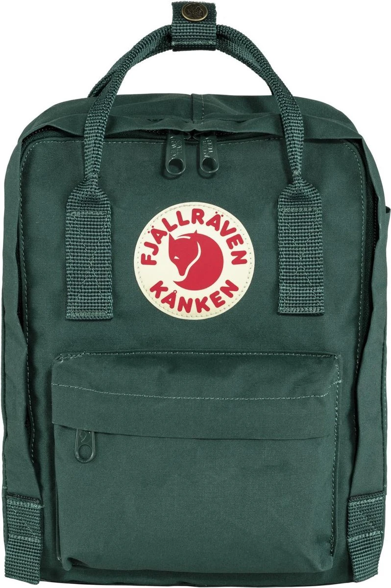 Fjallraven Fjällräven Kånken Mini Unisex Rugzak - Arctic Green 7 Fjallraven Fjällräven Kånken Mini Unisex Rugzak - Arctic Green - Afbeelding 7