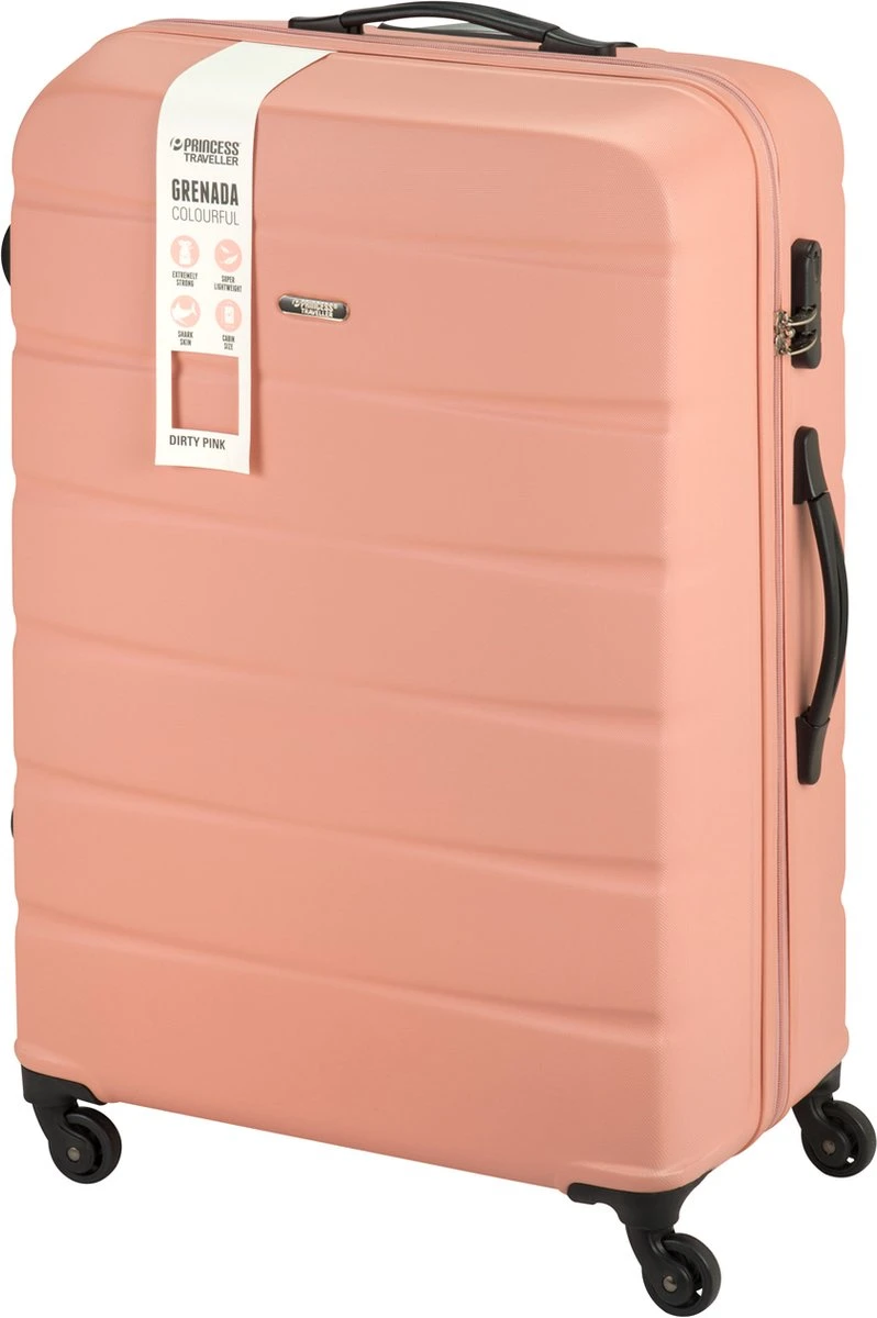 Princess Traveller Grenada - Reiskoffer - Dirty Pink - L - 76cm 8 Princess Traveller Grenada - Reiskoffer - Dirty Pink - L - 76cm - Afbeelding 8