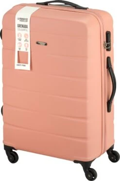 Princess Traveller Grenada - Reiskoffer - Dirty Pink - M - 66cm -Kofferland Goedkope Winkel 798x1200 6