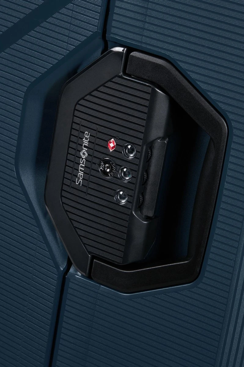 Samsonite Reiskoffer - Magnum Eco Spinner 69/25 (Medium) Midnight Blue 6 Samsonite Reiskoffer - Magnum Eco Spinner 69/25 (Medium) Midnight Blue - Afbeelding 6