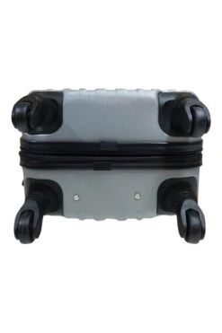 SB Travelbags 'Expandable' Handbagage Koffer 53cm 4 Wielen Trolley - Zilver -Kofferland Goedkope Winkel 799x1200 35