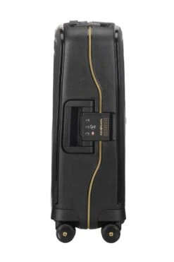 Samsonite Reiskoffer - S'Cure Dlx Spinner 55/20 (Handbagage) Black/Gold Deluscious -Kofferland Goedkope Winkel 799x1200 40