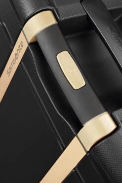Samsonite Reiskoffer - S'Cure Dlx Spinner 55/20 (Handbagage) Black/Gold Deluscious -Kofferland Goedkope Winkel 799x1200 43