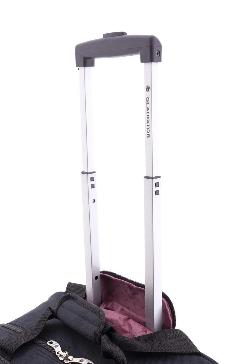 Gladiator Metro Handbagage Laptop Trolley - 14 Inch - Zwart 13 Gladiator Metro Handbagage Laptop Trolley - 14 Inch - Zwart - Afbeelding 13