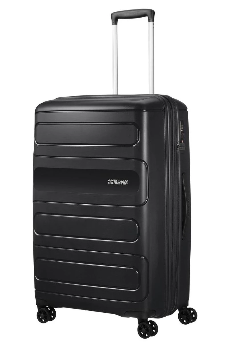 American Tourister Sunside Spinner Reiskoffer 77 Cm - Zwart 3 American Tourister Sunside Spinner Reiskoffer 77 Cm - Zwart - Afbeelding 3