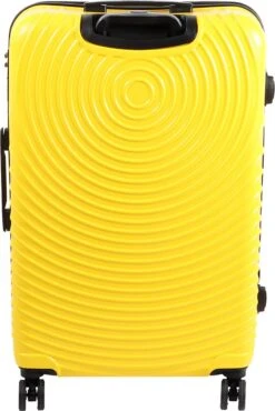 Biggdesign Cats Koffer - Ruimbagage Reiskoffer - Geel - Medium