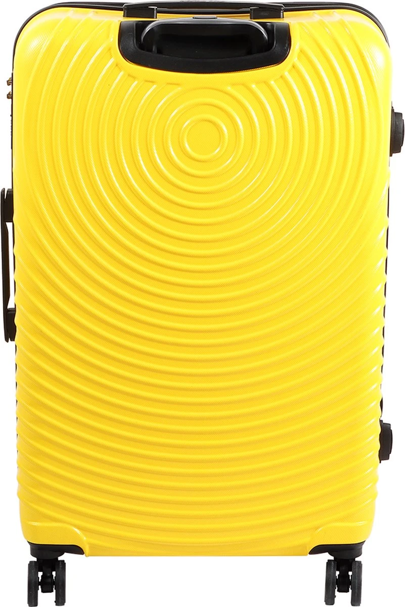 Biggdesign Cats Koffer - Ruimbagage Reiskoffer - Geel - Medium 1 Biggdesign Cats Koffer - Ruimbagage Reiskoffer - Geel - Medium