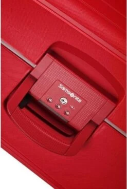 Samsonite Reiskoffer - S'CURE SPINNER 69/25 (Medium) Rood -Kofferland Goedkope Winkel 804x1200 3