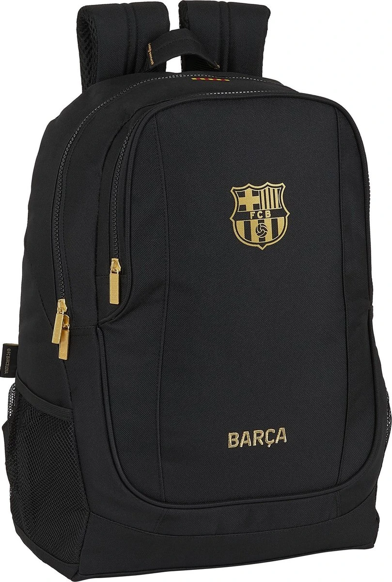 FC Barcelona Rugzak Gold - 44 X 32 X 16 Cm - Zwart 1 FC Barcelona Rugzak Gold - 44 X 32 X 16 Cm - Zwart