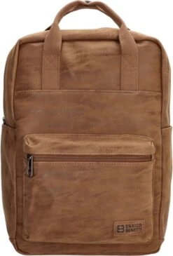 Enrico Benetti Rotterdam Laptop Rugzak 13 Inch 66597 - 12 Liter - Camel -Kofferland Goedkope Winkel 812x1200 4