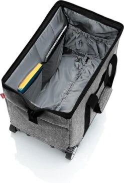 Reisenthel Allrounder Trolley Reiskoffer Reistas Op 2 Wielen - 30L - Twist Silver Grijs -Kofferland Goedkope Winkel 814x1200