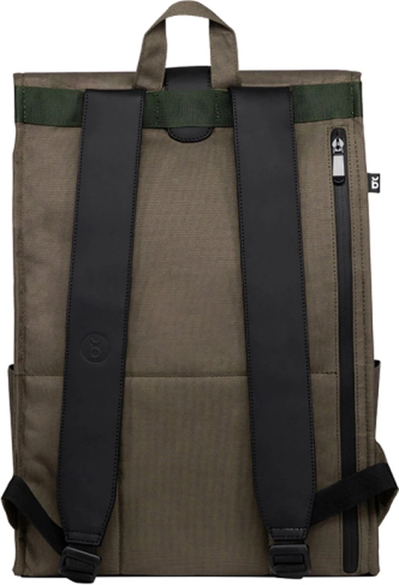 Bold Banana - Laptoprugzak Roll Top - Green Knight 3 Bold Banana - Laptoprugzak Roll Top - Green Knight - Afbeelding 3