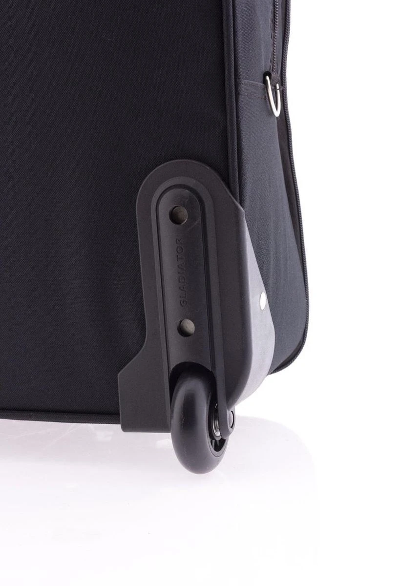 Gladiator Metro Handbagage Laptop Trolley - 14 Inch - Zwart 12 Gladiator Metro Handbagage Laptop Trolley - 14 Inch - Zwart - Afbeelding 12