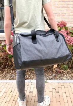 Active Sport Weekendtas 40 Liter - 52x26x30cm - Sporttas - Reistas - Grey -Kofferland Goedkope Winkel 831x1200 8