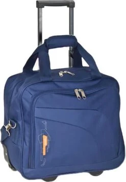 Gabol Week Pilot Case Handbagage - Laptopkoffer - Blauw -Kofferland Goedkope Winkel 833x1200