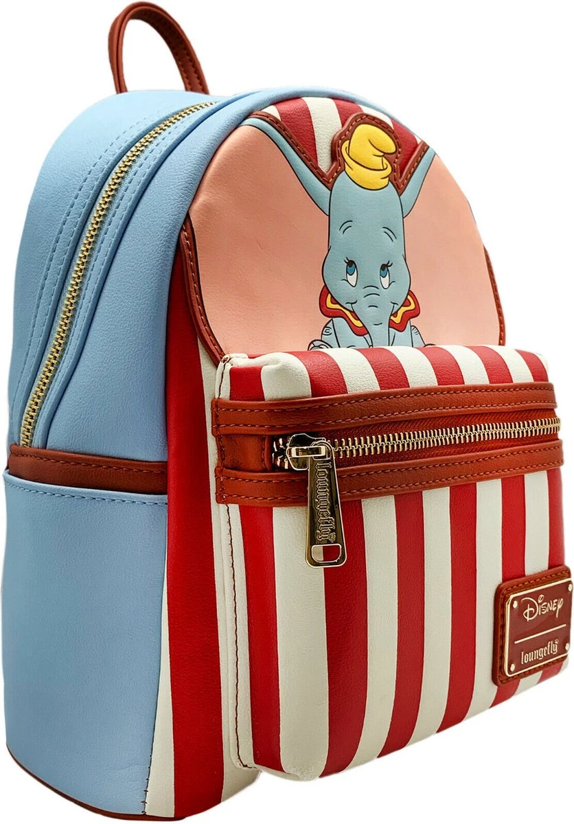 DISNEY - Dumbo "Stripes" - Mini Backpack Loungefly 2 DISNEY - Dumbo "Stripes" - Mini Backpack Loungefly - Afbeelding 2