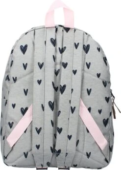 Milky Kiss Clever Girls - Rugzak - Schooltas Meisje - Grijs - Hartjes 11 Milky Kiss Clever Girls - Rugzak - Schooltas Meisje - Grijs - Hartjes -Kofferland Goedkope Winkel 852x1200 4