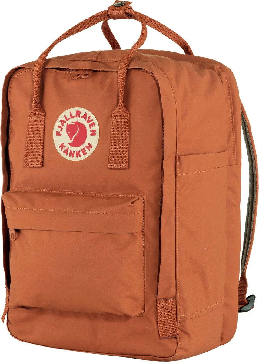Fjallraven Fjällräven Kånken Laptop 15" Unisex Rugzak - Terracotta Brown 2 Fjallraven Fjällräven Kånken Laptop 15" Unisex Rugzak - Terracotta Brown - Afbeelding 2