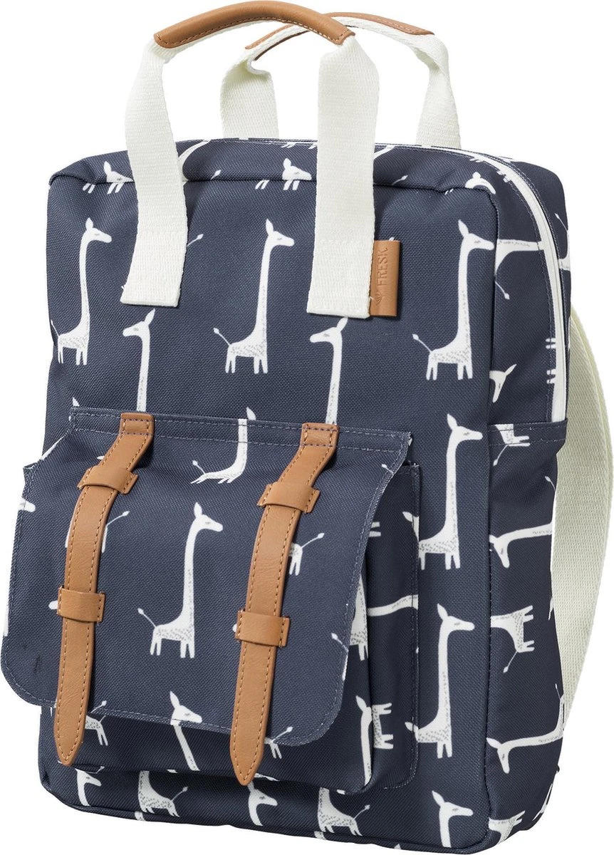 Fresk Rugzak Giraf - Kinderrugzak - Blauw 2 Fresk Rugzak Giraf - Kinderrugzak - Blauw - Afbeelding 2