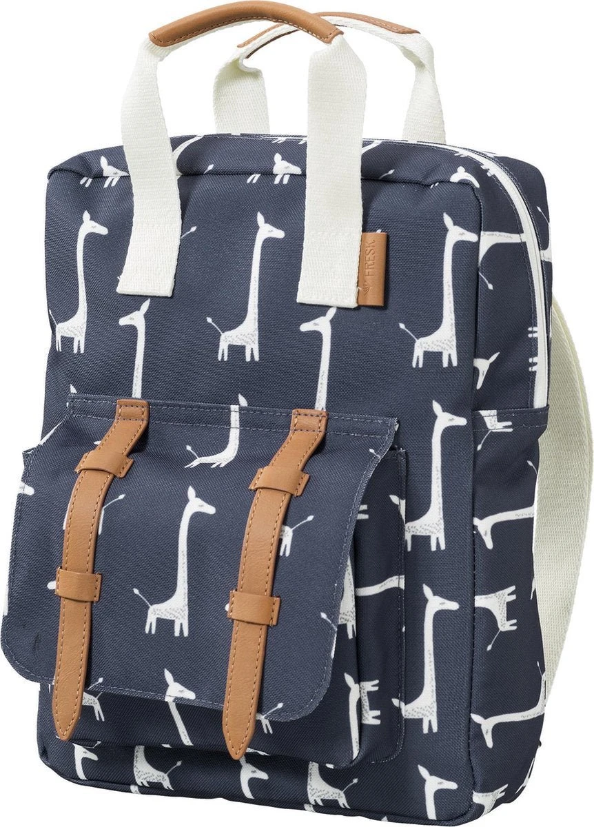 Fresk Rugzak Giraf - Kinderrugzak - Blauw 3 Fresk Rugzak Giraf - Kinderrugzak - Blauw - Afbeelding 3