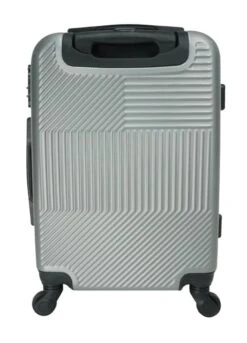 Handbagage Koffer 51cm 4 Wielen Trolley - Zilver -Kofferland Goedkope Winkel 864x1200