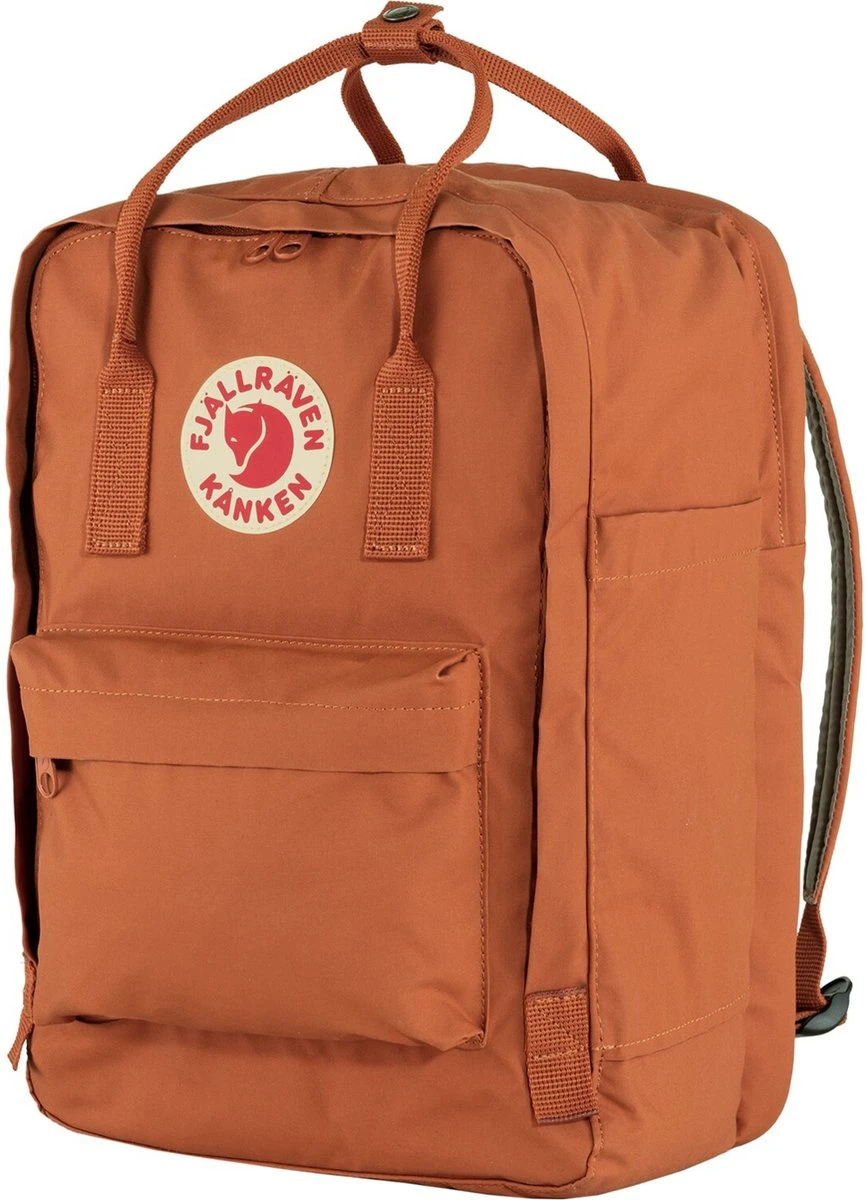Fjallraven Fjällräven Kånken Laptop 15" Unisex Rugzak - Terracotta Brown 5 Fjallraven Fjällräven Kånken Laptop 15" Unisex Rugzak - Terracotta Brown - Afbeelding 5