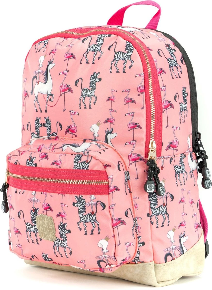 Pick & Pack Koninklijke Prinses - Rugzak - Felroze - Maat M 12 Pick & Pack Koninklijke Prinses - Rugzak - Felroze - Maat M - Afbeelding 12