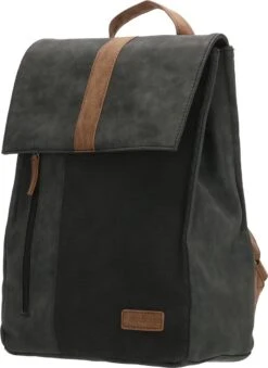 Beagles Brunete Rugzak - Zwart -Kofferland Goedkope Winkel 875x1200