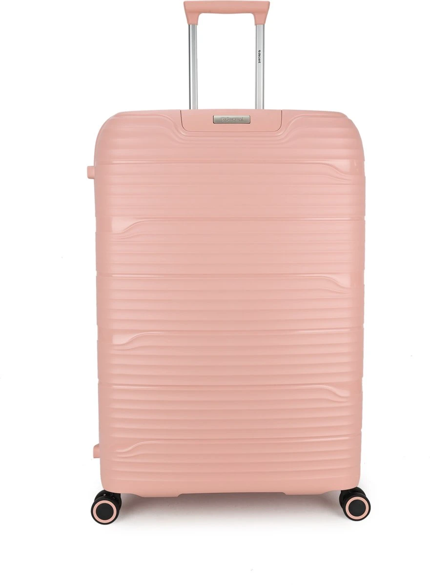 Decent EXPLORER PP Trolley 77 Cm - 106 Liter - TSA Slot - Pink 1 Decent EXPLORER PP Trolley 77 Cm - 106 Liter - TSA Slot - Pink