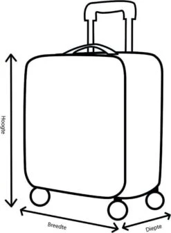 Decent Transit Large Koffer - 82 Cm - Petrol Groen -Kofferland Goedkope Winkel 882x1200 1