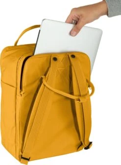 Fjallraven Fjällräven Kånken Laptop 13" Unisex Rugzak - Ochre -Kofferland Goedkope Winkel 882x1200 6