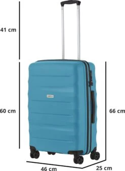 CarryOn Porter ® Reiskoffer - 66cm Trolley Met TSA-slot - OKOBAN Registratie - Groen 11 CarryOn Porter ® Reiskoffer - 66cm Trolley Met TSA-slot - OKOBAN Registratie - Groen -Kofferland Goedkope Winkel 883x1200 2