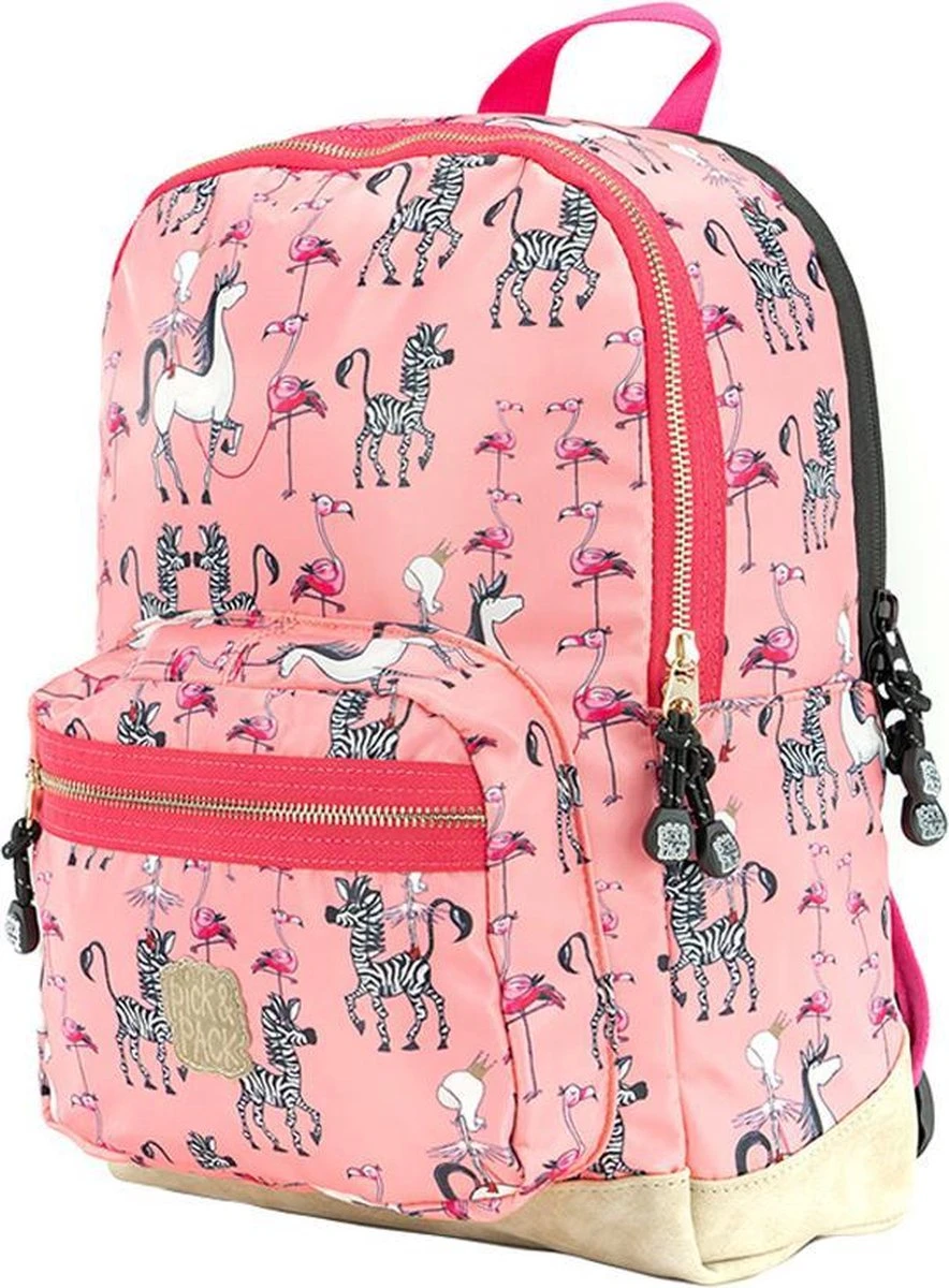 Pick & Pack Koninklijke Prinses - Rugzak - Felroze - Maat M 8 Pick & Pack Koninklijke Prinses - Rugzak - Felroze - Maat M - Afbeelding 8