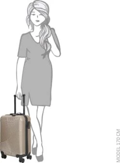 Enrico Benetti Louisville 39040 Handbagage Koffer 52 Cm - Champagne 14 Enrico Benetti Louisville 39040 Handbagage Koffer 52 Cm - Champagne -Kofferland Goedkope Winkel 884x1200