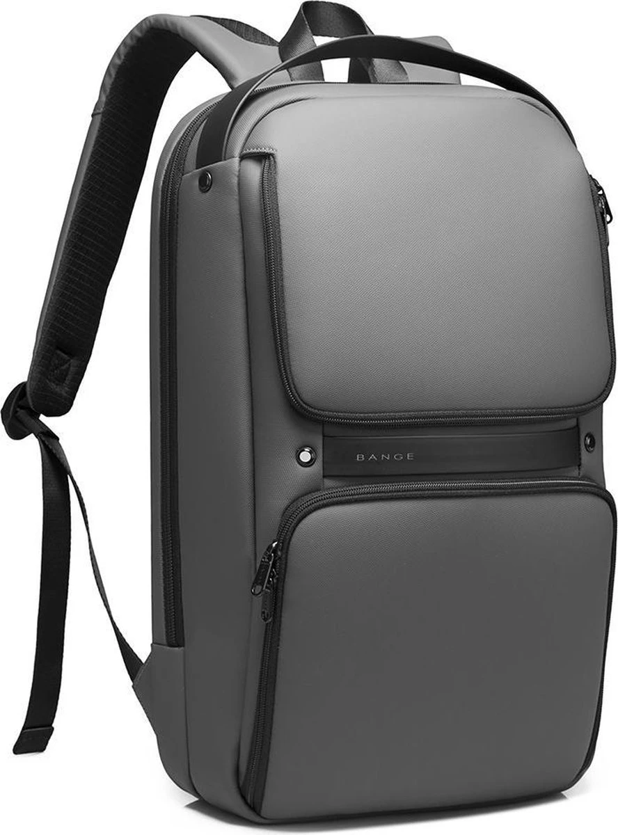 Bange Rugtas - 15,6 Inch - Laptop Rugzak - USB-aansluiting - Waterafstotend - Zwart - Incl. Smart Thermosfles 9 Bange Rugtas - 15,6 Inch - Laptop Rugzak - USB-aansluiting - Waterafstotend - Zwart - Incl. Smart Thermosfles - Afbeelding 9