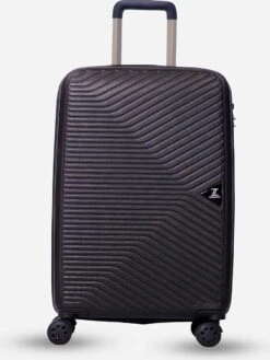 ©TROLLEYZ - Ibiza No.3 - Reiskoffer 69cm Met TSA Slot - Dubbele Wielen - 360° Spinners - 100% ABS - Reiskoffer In Night Black -Kofferland Goedkope Winkel 900x1200 1