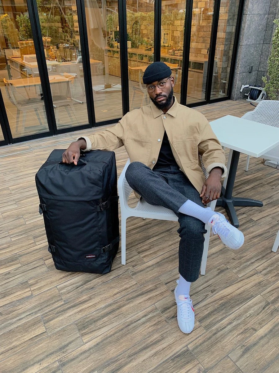 Eastpak TRANVERZ M Reiskoffer (67 X 35.5 X 30 Cm) - Black 9 Eastpak TRANVERZ M Reiskoffer (67 X 35.5 X 30 Cm) - Black - Afbeelding 9