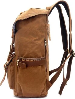 EV - Rugzak Canvas - Leder Details 6 EV - Rugzak Canvas - Leder Details -Kofferland Goedkope Winkel 904x1200 4