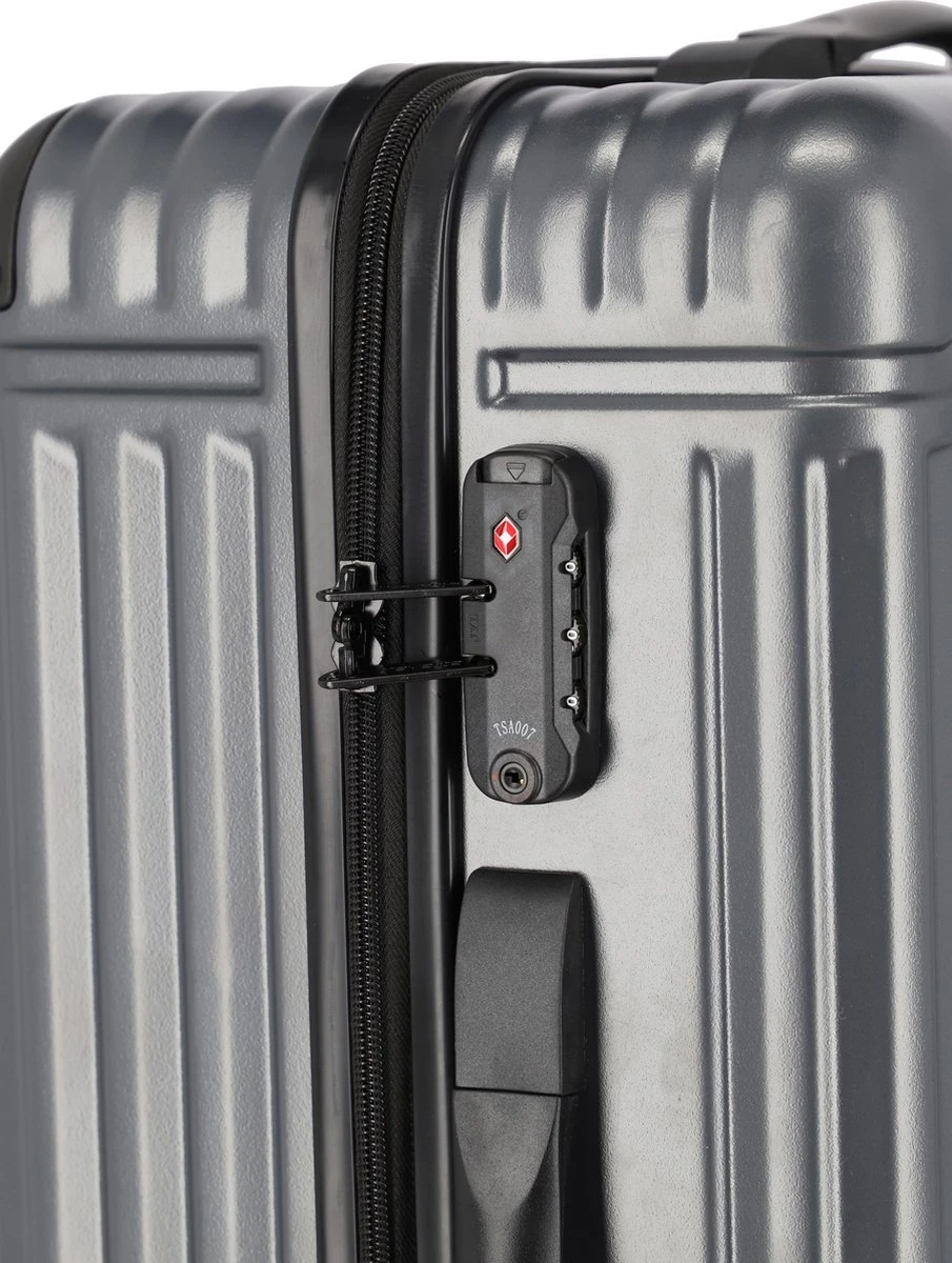 Travelite Cruise M 4-wiel Reiskoffer Antracite 7 Travelite Cruise M 4-wiel Reiskoffer Antracite - Afbeelding 7