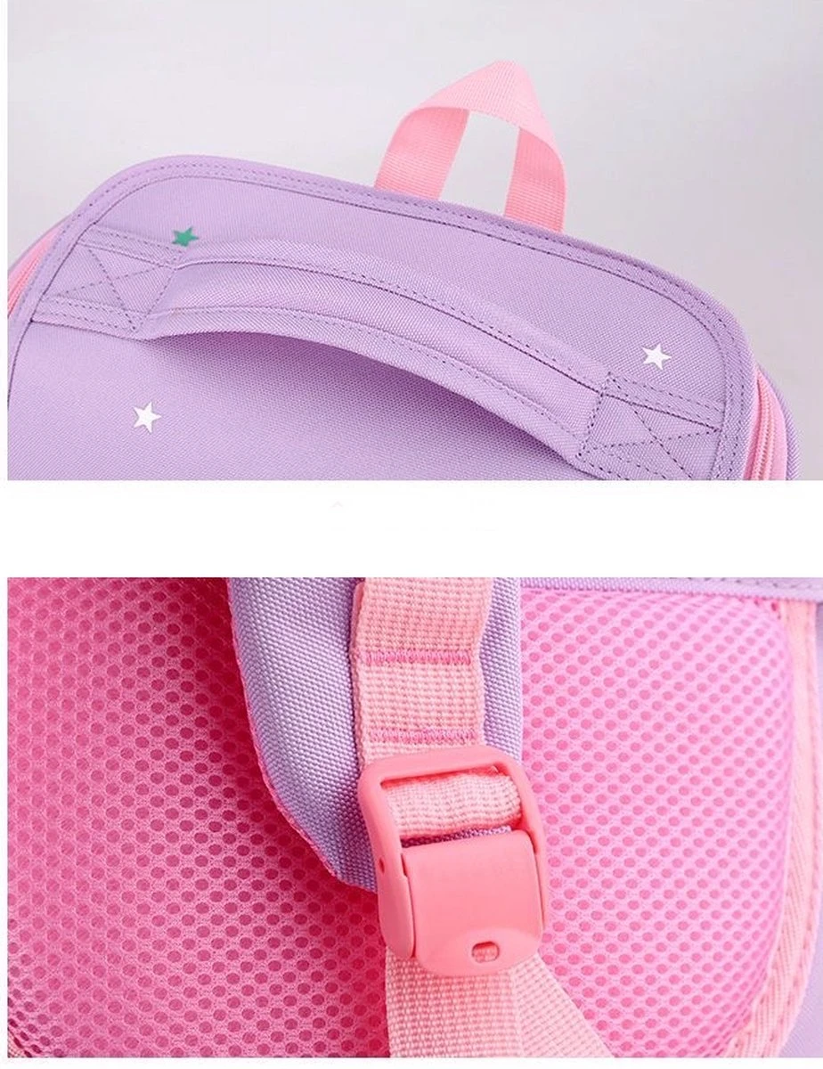 Kinder Rugzak - Rugtas Voor Meisjes - Kleuter - Peuter - Schooltas Basisschool - Eenhoorn Roze 5 Kinder Rugzak - Rugtas Voor Meisjes - Kleuter - Peuter - Schooltas Basisschool - Eenhoorn Roze - Afbeelding 5