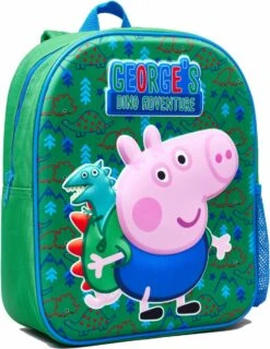 Peppa Pig George Dino Peuter Jongens Rugzak 3D 7 Peppa Pig George Dino Peuter Jongens Rugzak 3D -Kofferland Goedkope Winkel 927x1200 4