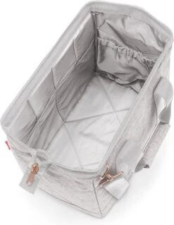 Reisenthel Allrounder M Reistas Sporttas - 18L - Twist Sky Rose Grijs -Kofferland Goedkope Winkel 930x1200 2