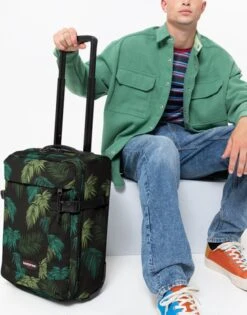 Eastpak TRANVERZ XXS Reiskoffer, Handbagage (45 X 32 X 20 Cm) - Brize Palm Core -Kofferland Goedkope Winkel 940x1200