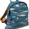 Rex London - Mini Rugtas - Peuter Rugzak - Backpack - Shark - 25x21x10cm - 5ltr - Haai