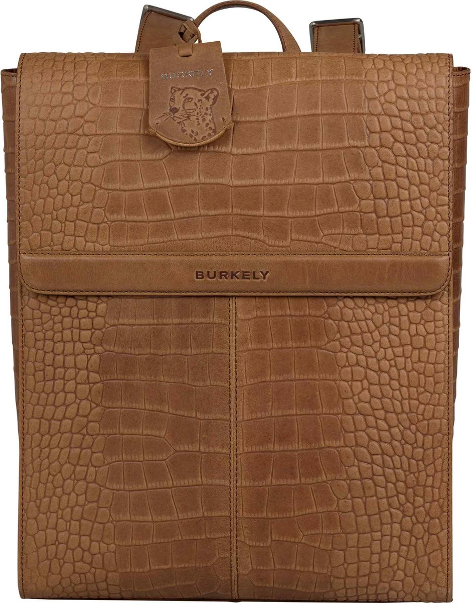 Burkely Casual Cayla Dames Rugtas 14" - Cognac 1 Burkely Casual Cayla Dames Rugtas 14" - Cognac