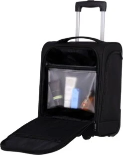Travelite Handbagage Zachte Koffer / Trolley / Reiskoffer - Cabin - 43 Cm - Zwart 26 Travelite Handbagage Zachte Koffer / Trolley / Reiskoffer - Cabin - 43 Cm - Zwart -Kofferland Goedkope Winkel 947x1200